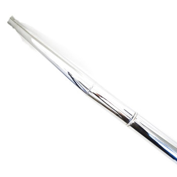 Kipufogó dob krómozott MZ ETZ-251 /Gyári forma/