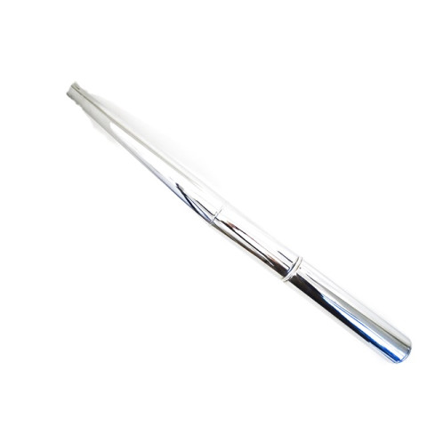Kipufogó dob krómozott MZ ETZ-251 /Gyári forma/