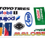 Matrica klt. MALOSSI / TOYO / REPSOL / POLINI