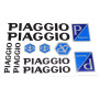 Matrica klt. PIAGGIO fekete