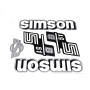 Matrica készlet B51 fehér-ezüst SIMSON S51