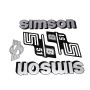 Matrica készlet B51 ezüst SIMSON S51