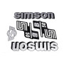 Matrica készlet "B" ezüst SIMSON S50