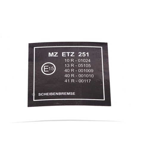Matrica vázra MZ ETZ-251