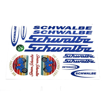 Matrica készlet kék SIMSON SCHWALBE KR51/1