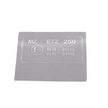 Matrica vázra MZ ETZ-250