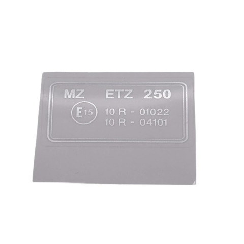 Matrica vázra MZ ETZ-250