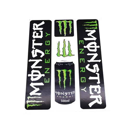 Matrica klt. MONSTER fekete-fehér