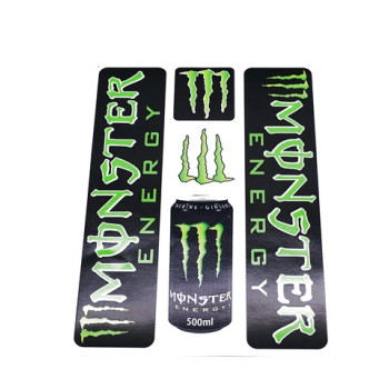 Matrica klt. MONSTER fekete-zöld