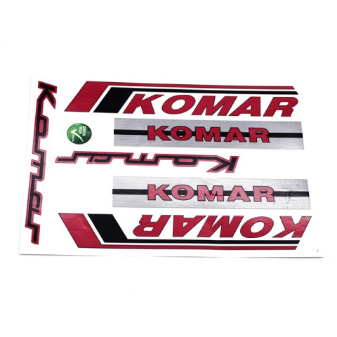 Matrica klt. ROMET KADETT / PONY piros-fekete