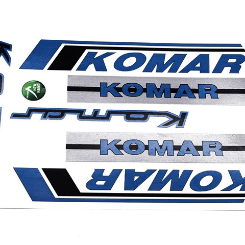 Matrica klt. ROMET KOMÁR kék-fekete