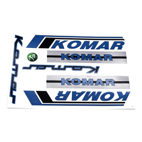 Matrica klt. ROMET KOMÁR kék-fekete