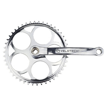 Velotech hajtómű 46T króm