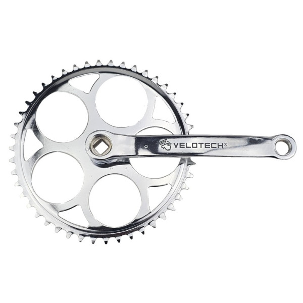 Velotech hajtómű 46T króm