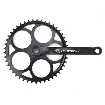 Velotech hajtómű 46T fekete