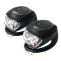 Velotech Villogó 2LED FEKETE