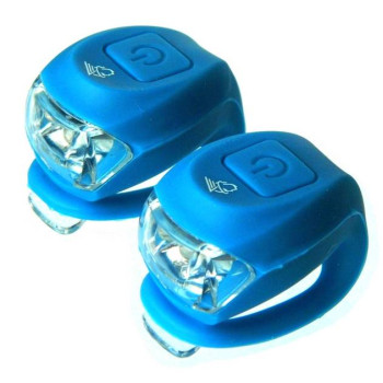 Velotech Villogó 2LED KÉK