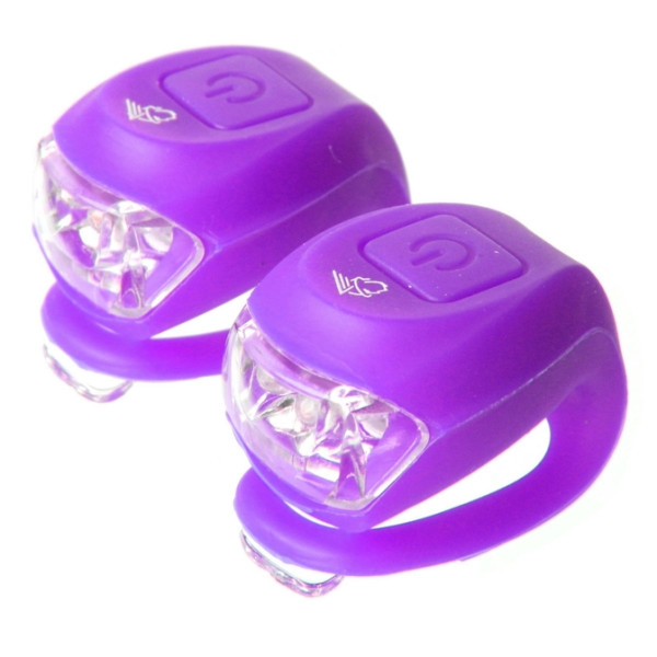 Velotech Villogó 2LED LILA