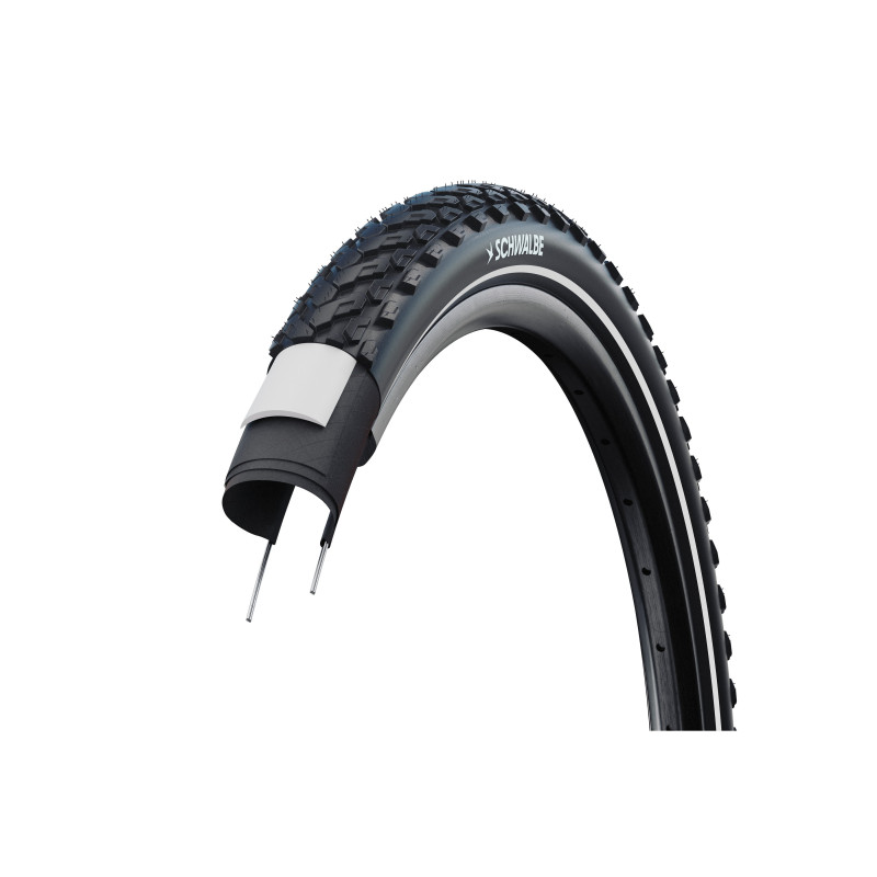 KÖP 700X45C (45-622) 28X1,70 SCHWALBE MOTION LAND CRUISER PLUS HS648 FEKETE REFLEXCSÍKOS