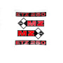 MATRICA KLT. FEKETE-PIROS-FEHÉR MZ ETZ-250