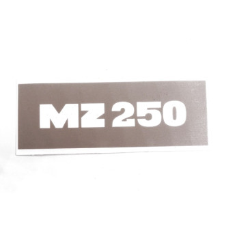 MATRICA ÜLÉS AJTÓRA "MZ250" /NEGATÍV/ MZ TS-250