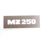 MATRICA ÜLÉS AJTÓRA "MZ250" /NEGATÍV/ MZ TS-250